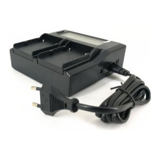 зарядний на 2 батареї (KingMa) для Canon BP-820 BP-828