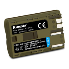 BestBatt акумулятор для Canon BP-511 (KingMa) 1600 mAh