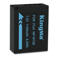 BestBatt акумулятор для Fujifilm NP-W126 (KingMa) 1260 mAh