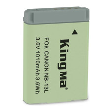 BestBatt акумулятор для Canon NB-13L (KingMa) 1010 mAh
