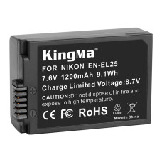 BestBatt акумулятор для Nikon EN-EL25 (KingMa) 1200 mAh