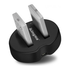 BestBatt 3-Pack KingMa Nikon EN-EL5 комплект из 2 аккумуляторов и зу на 2 батареи