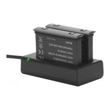 BestBatt 3-Pack KingMa Insta IS360XB2 комплект из 2 аккумуляторов и зу на 2 батареи