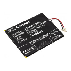 BestBatt аккумуляторная батарея X-Longer 58-000226 (CS-ABD290SL) для Amazon Kindle 10th Gen Kindle Touch (2019) (900 mAh)