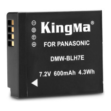 BestBatt аккумуляторная батарея для Panasonic DMW-BLH7 (KingMa) 680 mAh