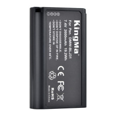 BestBatt аккумуляторная батарея для Panasonic DMW-BLJ31 (KingMa) 2600 mAh