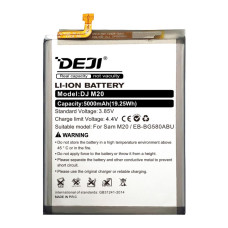   аккумуляторная батарея DEJI Samsung EB-BG580ABU для Galaxy M20  Galaxy M30 (5000 mAh)