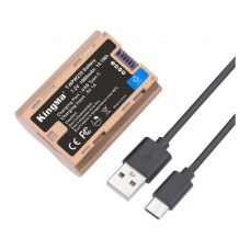 BestBatt аккумуляторная батарея для Fujifilm NP-W235 USB-C (KingMa) 1960 mAh