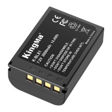 BestBatt аккумуляторная батарея для Olympus BLX-1 (KingMa) 2000 mAh