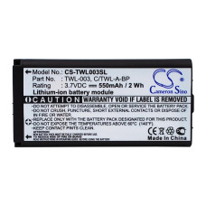 BestBatt аккумуляторная батарея Cameron Sino TWL-003 (CS-TWL003SL) для Nintendo DSi NDSi (550 mAh)