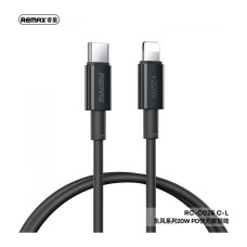 BestBatt кабель Remax RC-C026-Black Type-C - Lightning (iPhone) (1 m) PD 20W (Dofon Series)