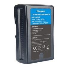 BestBatt акумулятор KingMa BP-190W V-Mount/V-Lock (190 Wh 14.8V 13200 mAh) для професійних камер