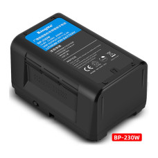 BestBatt акумулятор KingMa BP-230W V-Mount/V-Lock (230 Wh 14.8V 15600 mAh) для професійних камер