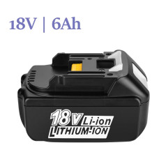 BestBatt акумулятор BL1860B 18V 6.0 Ah до електроінструменту Makita