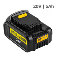 BestBatt акумулятор DCB200 20V 5.0 Ah до електроінструменту DeWALT