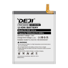   акумуляторна батарея Samsung EB-BS908ABY (DEJI) для Galaxy S22 Ultra 5G SM-S908B/DS  (5000 mAh)