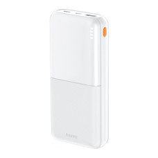 Павербанк Remax RPP-26 20000 мА·год, 5V 2.4A, Type-C/Micro, білий BestBatt УMБ