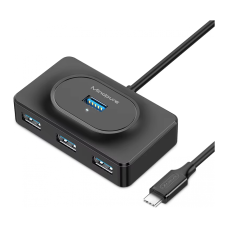 BestBatt Type-C - USB 3.0 хаб Mindpure Square 4-портовий (US021)