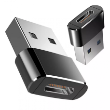 USB-A - Type-C адаптер Mindpure (black)