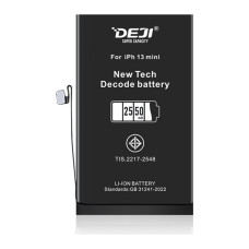   адаптивна батарея (2550 mAh) для iPhone 13 Mini (DEJI) |розпізнається iOS як оригінал | не потребує прошивки