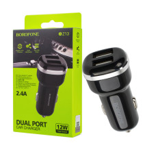 Автомобильное зарядное устройство BOROFONE BZ13 Extreme set, Black