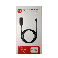 Type-C Thunderbolt 3 to HDMI 4К Samsung DeX MacBook кабель переходник