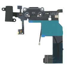 Шлейф аудіороз'єму для Apple iPhone 5 чорний