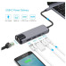 Переходник Type-C to HDMI Lan RJ45 2xUSB3.0 USB-C