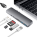 Адаптер переходник HUB 7 в 1 MacBook Pro Type C USB 3.0