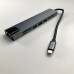 Хаб USB C Type c to RJ45 HDMI Type c USB TF SD 8 in 1