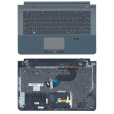 Клавиатура для ноутбука Samsung (RC420) Black, (Gray TopCase), RU