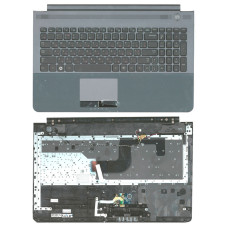 Клавиатура для ноутбука Samsung (RC520) Black, (Gray TopCase), RU