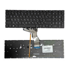 Клавиатура для ноутбука HP Pavilion (15-ab) с подсветкой (Light), Black, (No Frame) RU