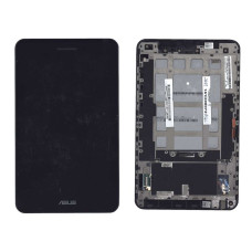 Матриця з тачскрином (модуль) для Asus PadFone mini Station чорний з рамкою