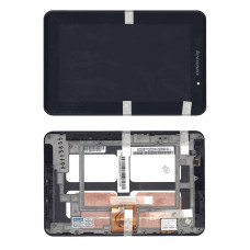 Матриця з тачскрином (модуль) для Lenovo IdeaPad A1-07 чорний з рамкою