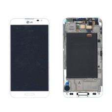 Матрица с тачскрином (модуль) для LG OPTIMUS G PRO E980 E985 F240L/K/S с рамкой белый