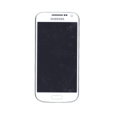 Матрица с тачскрином (модуль) для Samsung Galaxy S4 mini GT-I9190 белый с рамкой