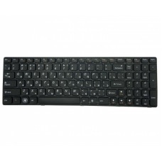 Клавиатура для ноутбука Lenovo IdeaPad G500, G505, G510, G700, G710 , Black, (Black Frame) RU