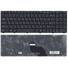 Клавиатура для ноутбука MSI (CR640, CX640) Black, (Black Frame), RU