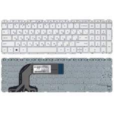 Клавиатура для ноутбука HP Pavilion (17, 17-E) White, (No Frame) RU