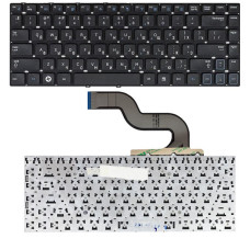 Клавиатура для ноутбука Samsung (RC410) Black, (No Frame), RU/EN