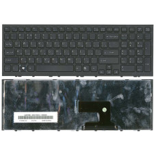 Клавиатура для ноутбука Sony Vaio (VPC-EH, VPCEH) Black, (Black Frame) RU