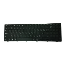 Клавиатура для ноутбука Dell Inspiron (15-5000, 5547, 5521) Black, (Black Frame), RU