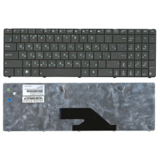 Чорна клавіатура для ноутбуків Asus K75 / A75 / X75 / F75, розкладка RU