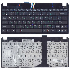 Клавиатура для ноутбука Asus Eee PC 1011, 1015, 1016, 1018, 1025, X101 Black, (Black Frame) RU