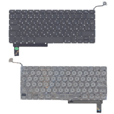 Клавиатура для ноутбука Apple MacBook Pro (A1286) (2011, 2012 года) Black, (No Frame), с (SD), (Original), RU (вертикальный энтер)