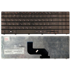 Клавіатура для ноутбуків Acer Packard Bell (TJ61, TJ65) та Gateway (NV40, NV42, NV44, NV48, NV52, NV53, NV54, NV56, NV58, NV59, NV73, NV74, NV78, NV79), чорна, розкладка RU