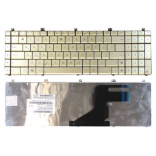 Клавіатура для ноутбуків ASUS N55/N55S/N55SF/N55SL, N75/N75S/N75SF/N75SL, X5QS/X5QSF, PRO7DS/PRO7DSF/PRO7DSL, X7DS/X7DSF/X7DSL — Silverly, розкладка RU