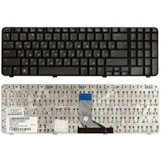 Чорна клавіатура для ноутбука HP Compaq Presario CQ61 (RU-розкладка)