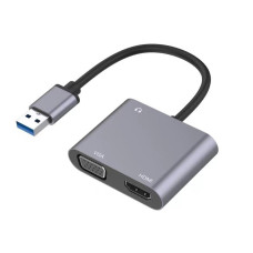 Адаптер переходник USB to HDMI / VGA
